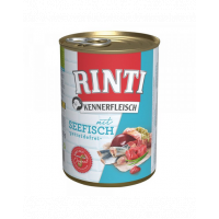 RINTI Kennerfleisch Sea Fish conserve caini 12x400 g peste marin