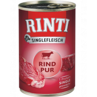 RINTI Singlefleisch Beef Pure hrana monoproteica, vita 24x800 g pentru caini
