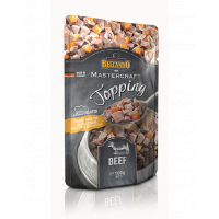BELCANDO Mastercraft Topping 6x100 g vita si morcov, plic hrana caine