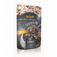 BELCANDO Mastercraft Topping 24x100 g hrana caini, curcan si patrunjel