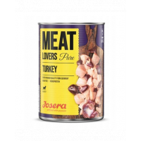 JOSERA Meatlovers pure Conserva hrana caini, cu curcan 800g