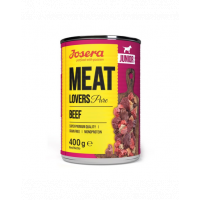 JOSERA Meat Lovers Junior Pure hrana cu vita pentru caini junior 400g