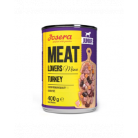 JOSERA Meat Lovers Junior Menu hrana umeda catei, din curcan 400g