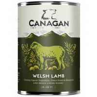 CANAGAN Dog Hrana umeda pentru caini, cu miel galez 400 g