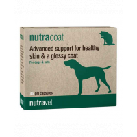 NUTRAVET Nutracoat 45 capsule caini si pisici, suport piele sanatoasa si blana lucioasa