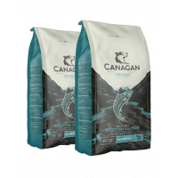 CANAGAN Dog Scottish Salmon 24 kg (2 x 12 kg) hrana cu somon, pentru caini