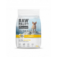 RAW PALEO Ultra Turkey Mini Puppy 750g hrana catei rasa mica, din curcan