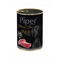 DOLINA NOTECI PIPER Platinum Pure cu rata 400g caini cu alergii
