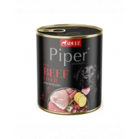 PIPER Hrana umeda cu ficat vita si cartofi pentru caini 800g