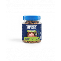 SIMPLY FROM NATURE Smart Bites Gustare cu pasare 3x130 g pentru caine