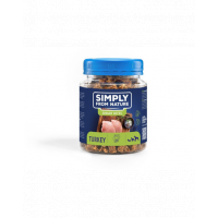 SIMPLY FROM NATURE Smart Bites Recompense pentru caini 3x130 g din curcan
