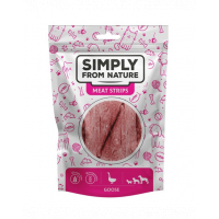 SIMPLY FROM NATURE Recompense cu carne de gasca pentru caini 80g