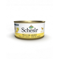 SCHESIR Fruit Mancare caine, cu pui si ananas 150 g