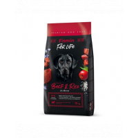 FITMIN Dog For Life Beef &amp; Rice 12 kg hrana caini cu vita si orez