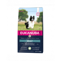 EUKANUBA Adult Small &amp; Medium Breeds Lamb&amp;Rice hrana uscata caini adulti talie mica/medie 2.5 kg