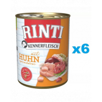 RINTI Kennerfleisch Chicken cu pui 6x800 g hrana caine adult