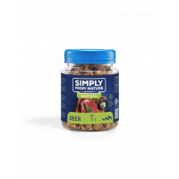 SIMPLY FROM NATURE Smart Bites Gustare din cerb pentru caine 4x130 g
