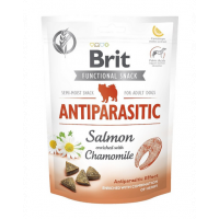 BRIT Care Dog Functional snack antiparasitic 3x150 g recompense antiparazitare cu somon