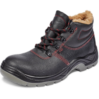 Bocanci Imblaniti de Protectie Mainz, Marimea 38, Negru