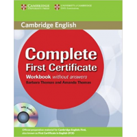 Complete First Certificate Workbook with Audio CD | Barbara Thomas, Amanda Thomas