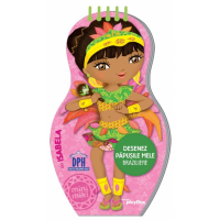 Desenez papusile mele braziliene... cu Isabela |
