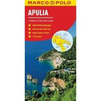 Apulia Italy Marco Polo Map -