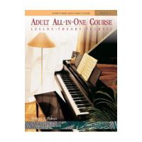 Alfred's Basic Adult All-In-One Course, Bk 1: Lesson * Theory * Technic, Comb Bound Book - Willard A. Palmer
