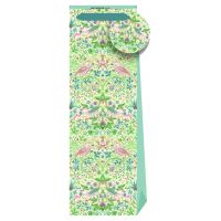 Punga de cadou - Bottle - Morris&Co - Strawberry Thief Spring | Penny Kennedy