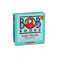 Bob Books - Sight Words First Grade Box Set Phonics, Ages 4 and Up, First Grade, Flashcards (Stage 2: Emerging Reader) - Lynn Maslen Kertell