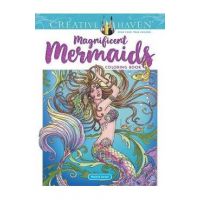 Creative Haven Magnificent Mermaids Coloring Book - Marjorie Sarnat