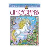 Creative Haven Unicorns Coloring Book - Marty Noble