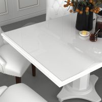 vidaXL Folie de protecție masă, transparent, 180 x 90 cm, PVC, 2 mm