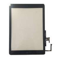 Touchscreen Digitizer Apple iPad Air A1475 A1474 cu buton home si adeziv Negru Geam Sticla Tableta