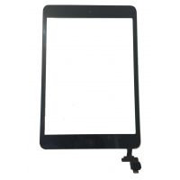 Touchscreen Digitizer Apple iPad Mini 2 A1489 A1490 A1491 cu buton home si cip IC Negru Geam Sticla Tableta