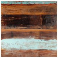 vidaXL Blat de masă pătrat, 80 x 80 cm, lemn masiv reciclat, 25-27 mm