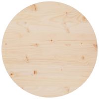 vidaXL Blat de masă, Ø60x2,5 cm, lemn masiv de pin
