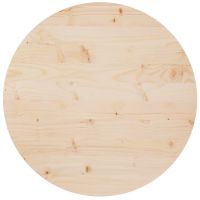 vidaXL Blat de masă, Ø70x2,5 cm, lemn masiv de pin