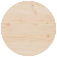 vidaXL Blat de masă, Ø40x2,5 cm, lemn masiv de pin