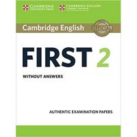 Cambridge English First 2 Student's Book without answers |