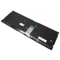 Tastatura Argintie Asus SN6573BL iluminata layout US fara rama enter mic