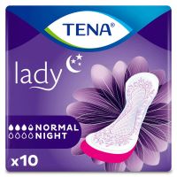 Absorbante pentru incontinenta urinara Tena Lady Normal Night, 10 buc