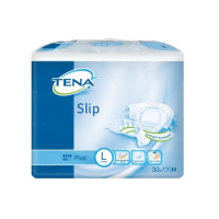 Scutece deschise incontinenta adulti, Tena Slip Classic Plus, L 75-120cm, 30 bucati
