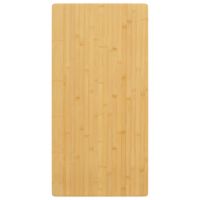 vidaXL Blat de masă, 50x100x2,5 cm, bambus