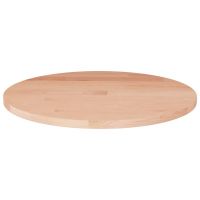 vidaXL Blat de masă rotund, Ø50x1,5 cm, lemn masiv stejar netratat