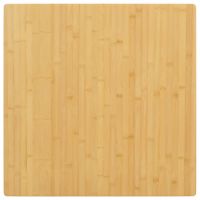 vidaXL Blat de masă, 70x70x1,5 cm, bambus