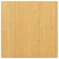 vidaXL Blat de masă, 90x90x2,5 cm, bambus