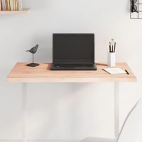 vidaXL Blat masă 80x40x2 cm lemn masiv stejar netratat contur organic