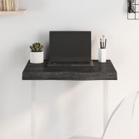 vidaXL Blat de masă maro 60x50x(2-6) cm, lemn masiv stejar tratat