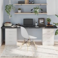 vidaXL Blat de masă maro 220x50x(2-4) cm, lemn masiv stejar tratat