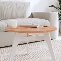 vidaXL Blat de masă rotund, Ø60x1,5 cm, lemn masiv de fag